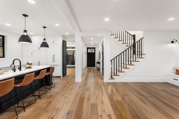 Kitchen Floor Replacement in Greenville